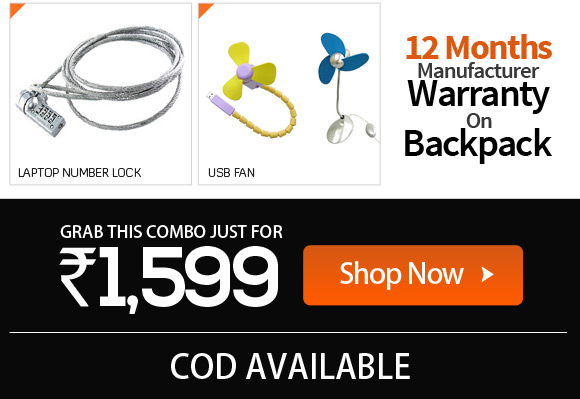 laptop number lock, usb fan grab this combo just for Rs.1599 shop now cod available