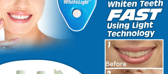 Whiten Teetch Fast Using Light Technology