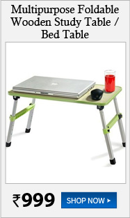 Multiprupose foldable wooden study table Rs.999 shop now cod available