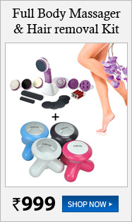 Derma full body massager & hair removal kit Rs.999 shop now cod available