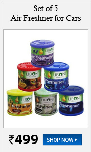 Set of 5 liboni Air freshner for cars Rs.499 shop now cod available