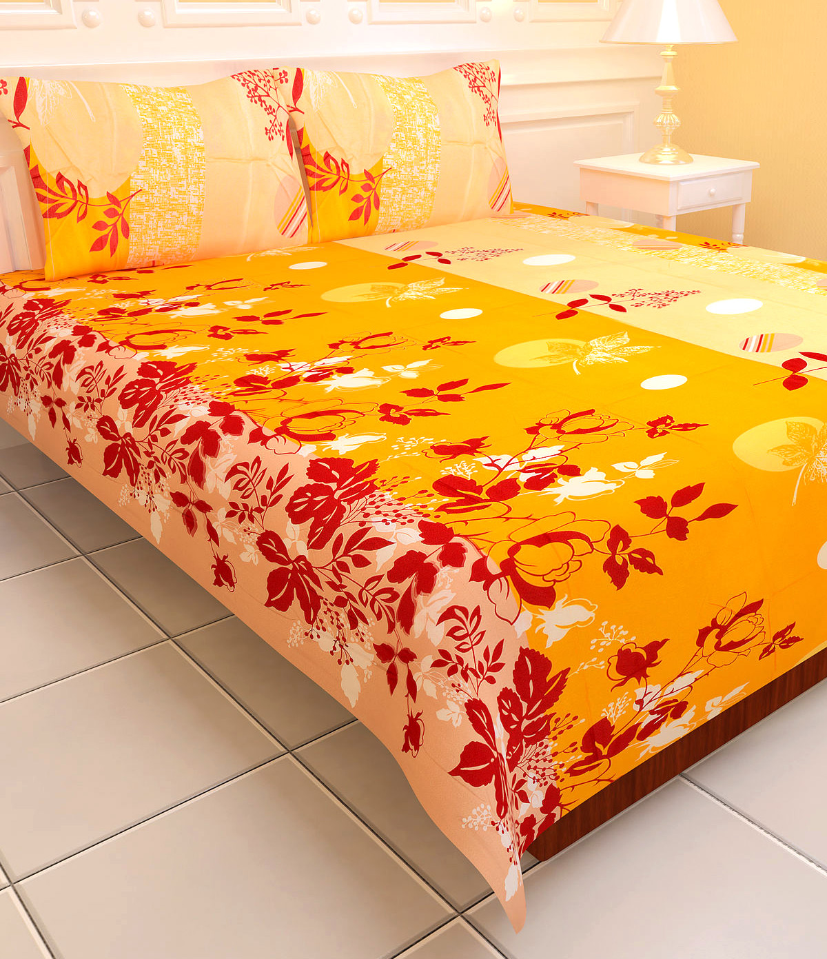 Buy Royal Home Pack of 7 Designer Bedsheets (7BS1) Online at Best Price