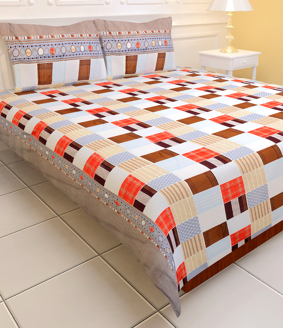 Buy Royal Home Pack of 7 Designer Bedsheets (7BS1) Online at Best Price in India on